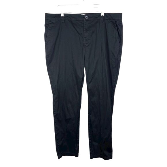 Armani Exchange Dress Pants Men 40 x 31 Black Slacks Trouser A|X Formal Bottoms - Picture 1 of 12